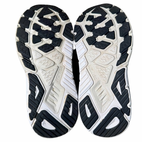 Hoka One One Arahi 6 Running Shoes Sneakers Black White Women’s 7.5 B - Picture 4 of 5